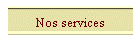Nos services