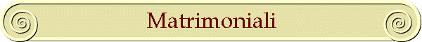 Matrimoniali
